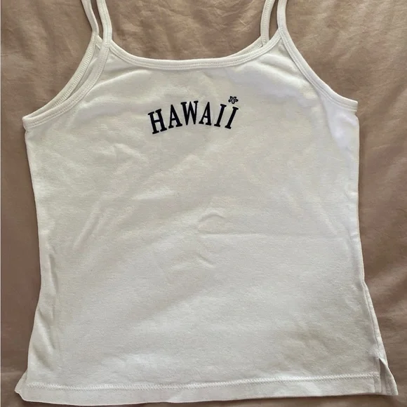 White Hawaii Tank Top - Picture 8 of 8